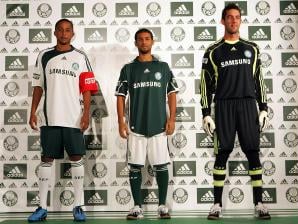 Novos uniformes do Palmeiras