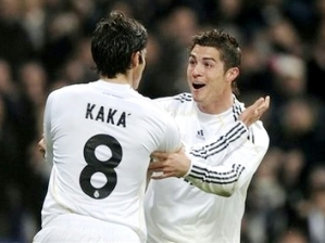 Kaká e Cristiano Ronaldo