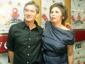 Serginho Groisman e Andrea Pasquini fiel